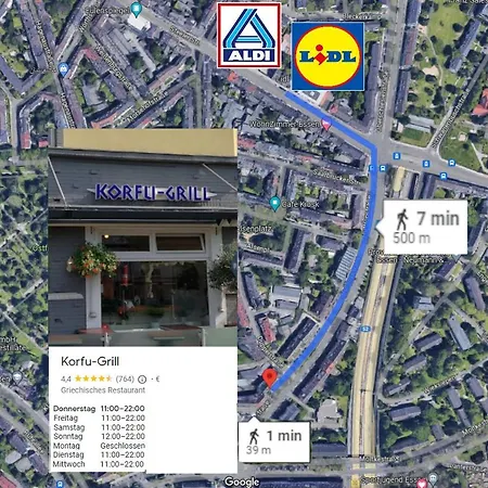 Apartamento Mit Balkon 13-2l1 Essen